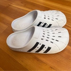 Adidas Clogs Womens 8